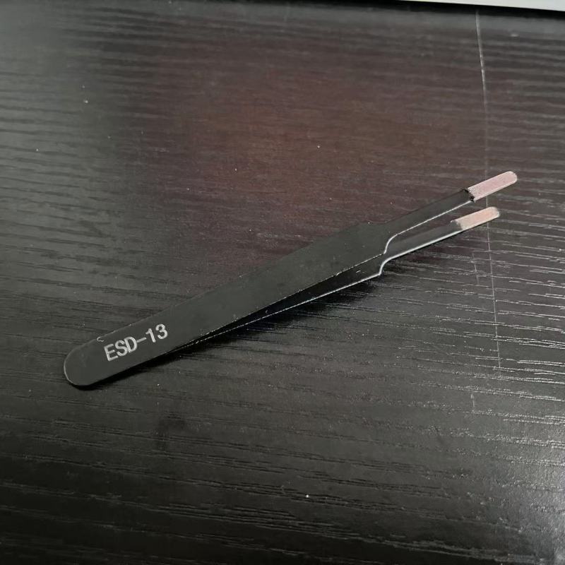 高精密小镊子防静电不锈钢尖头弯头燕窝挑毛工具缝纫机维修夹