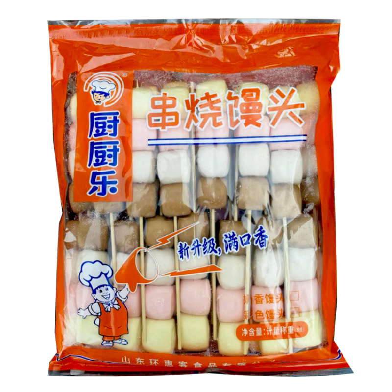 厨厨乐彩馒头串30支