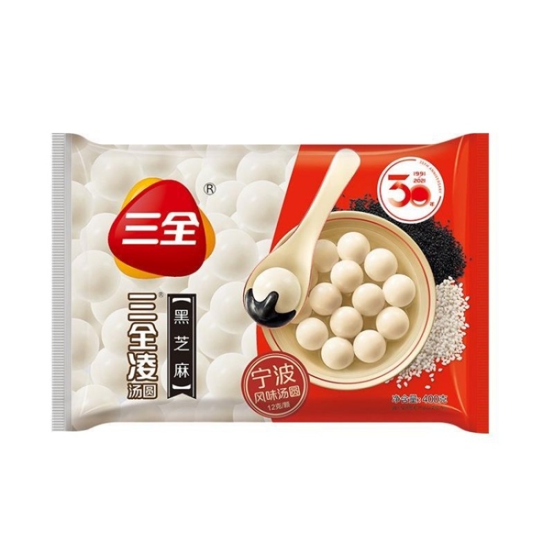 三全黑芝麻汤圆400g