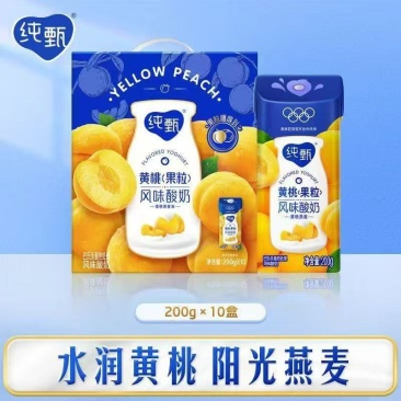 蒙牛纯甄黄桃燕麦