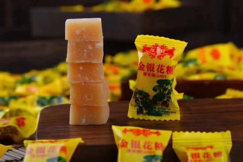 梨膏糖金银花糖江湖产品地摊经济糖果批发一手货源蜜饯品种多