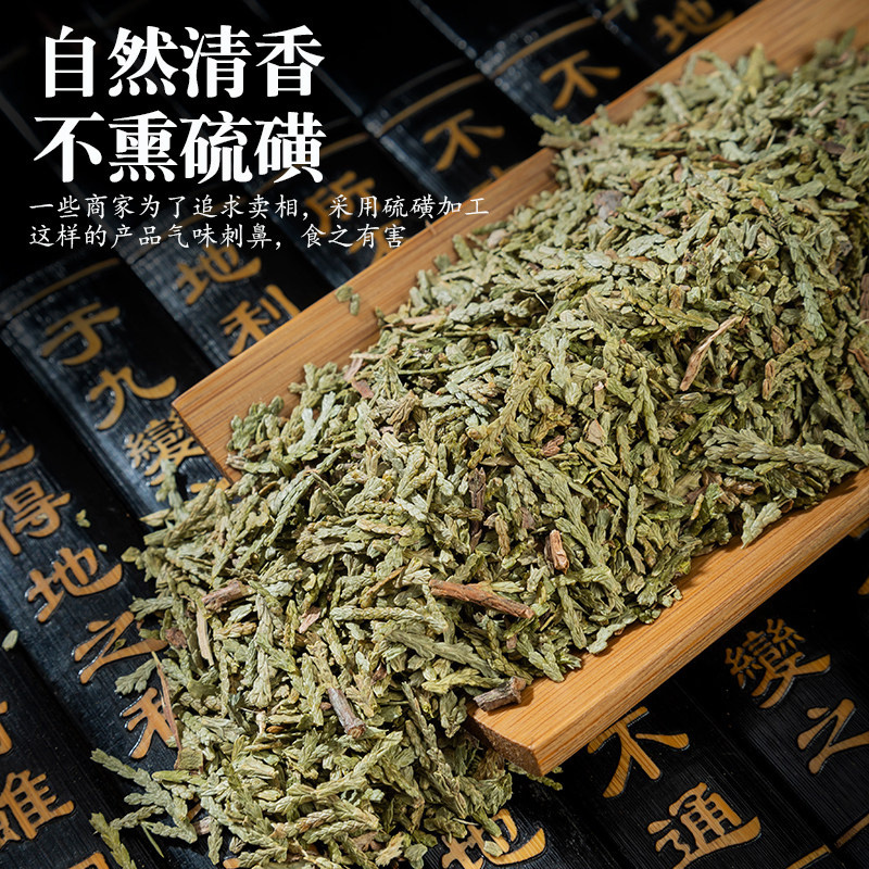 侧柏叶干货精选嫩枝芽人工采摘自然阴干大货批发一件代发