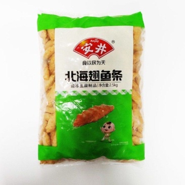 安井北海翅鱼条2.5kg（特价）