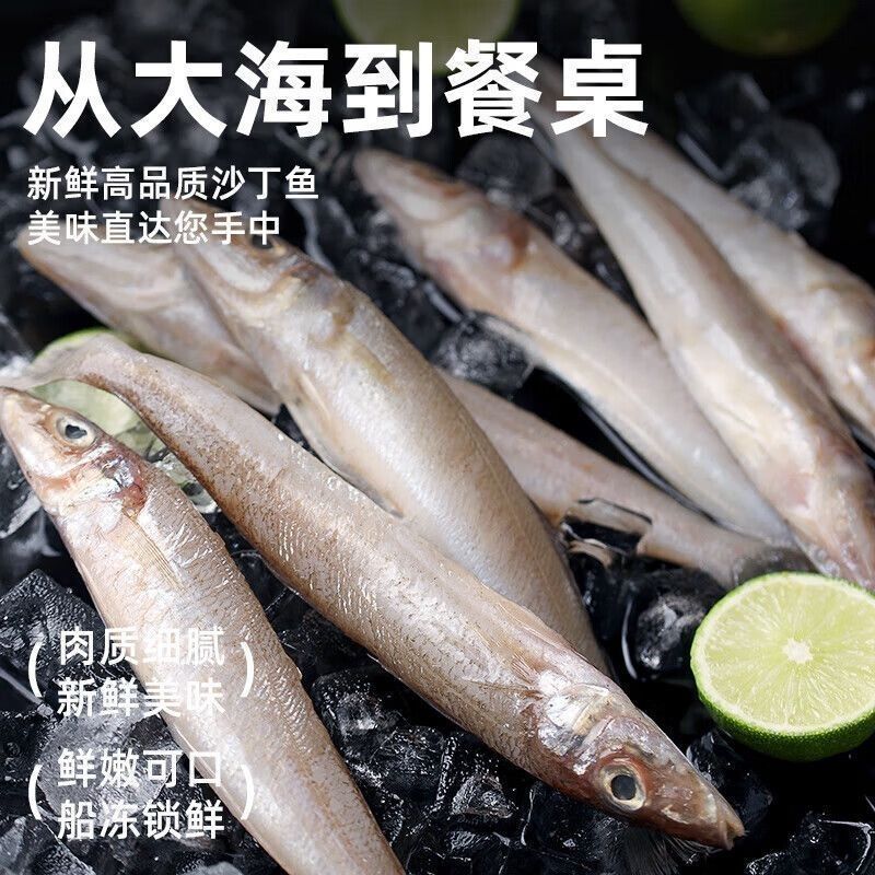 深海野生沙丁鱼海捕野生沙尖鱼沙追鱼新鲜冰鲜批发正宗海鱼锁鲜