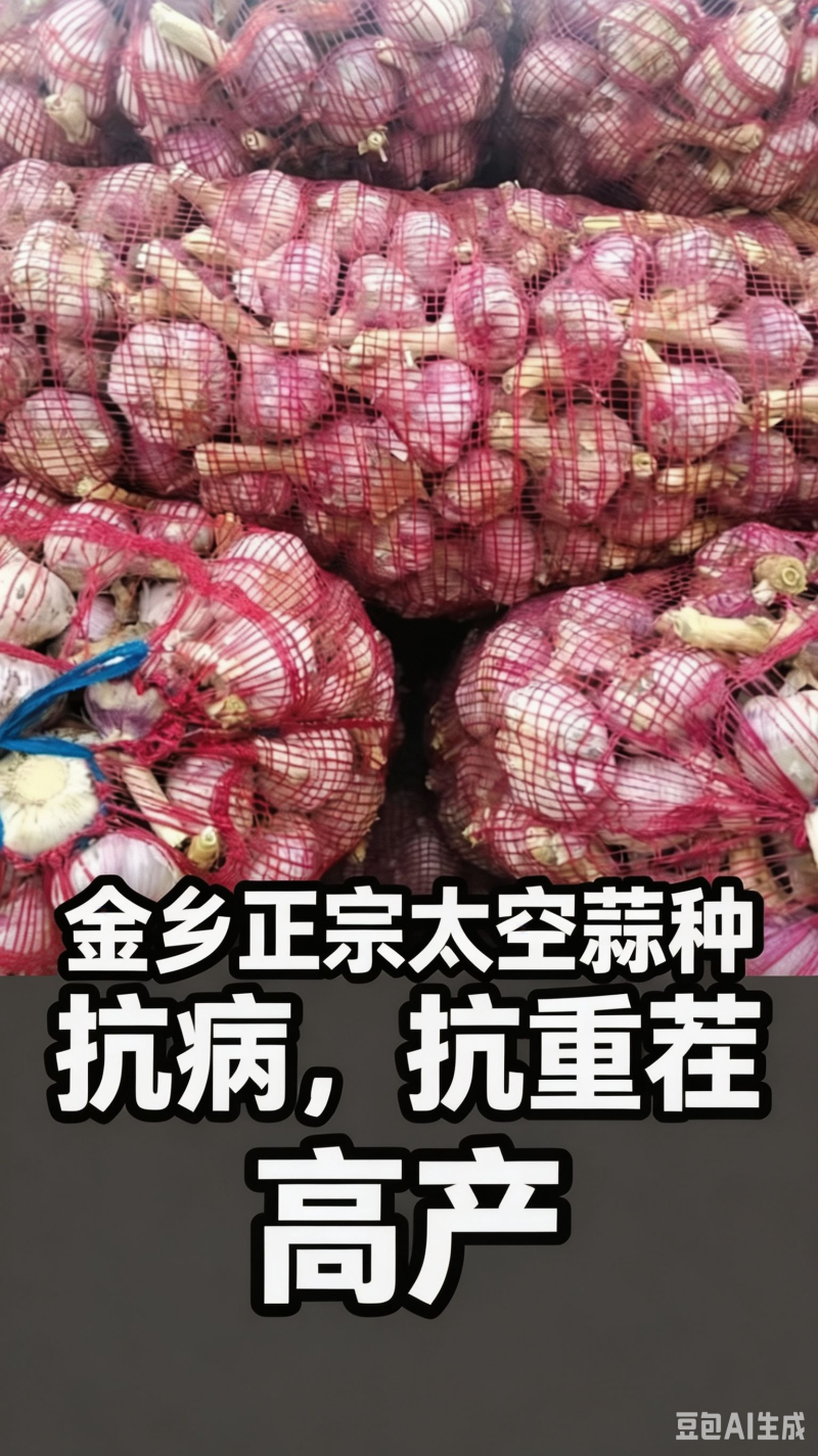 金乡正宗太空蒜种产地直供包装可选全国发货