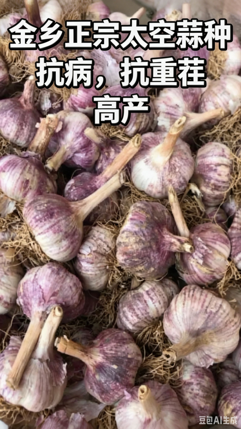 金乡正宗太空蒜种产地直供包装可选全国发货