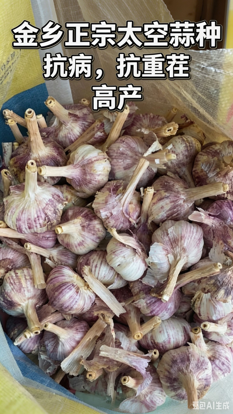 金乡正宗太空蒜种产地直供包装可选全国发货