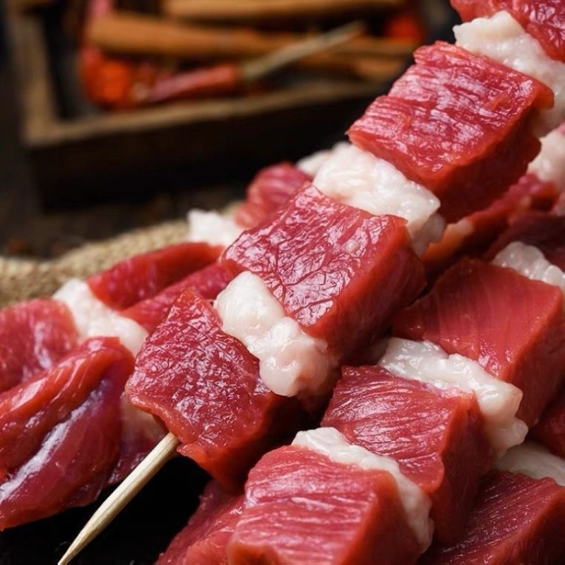 鑫泓泽真空牛肉串（灰箱）