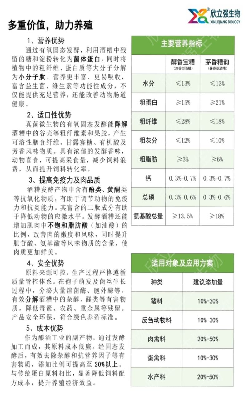 酿酒酵母培养物醋糟粉菌渣粉酒糟粉发酵干白酒糟粉