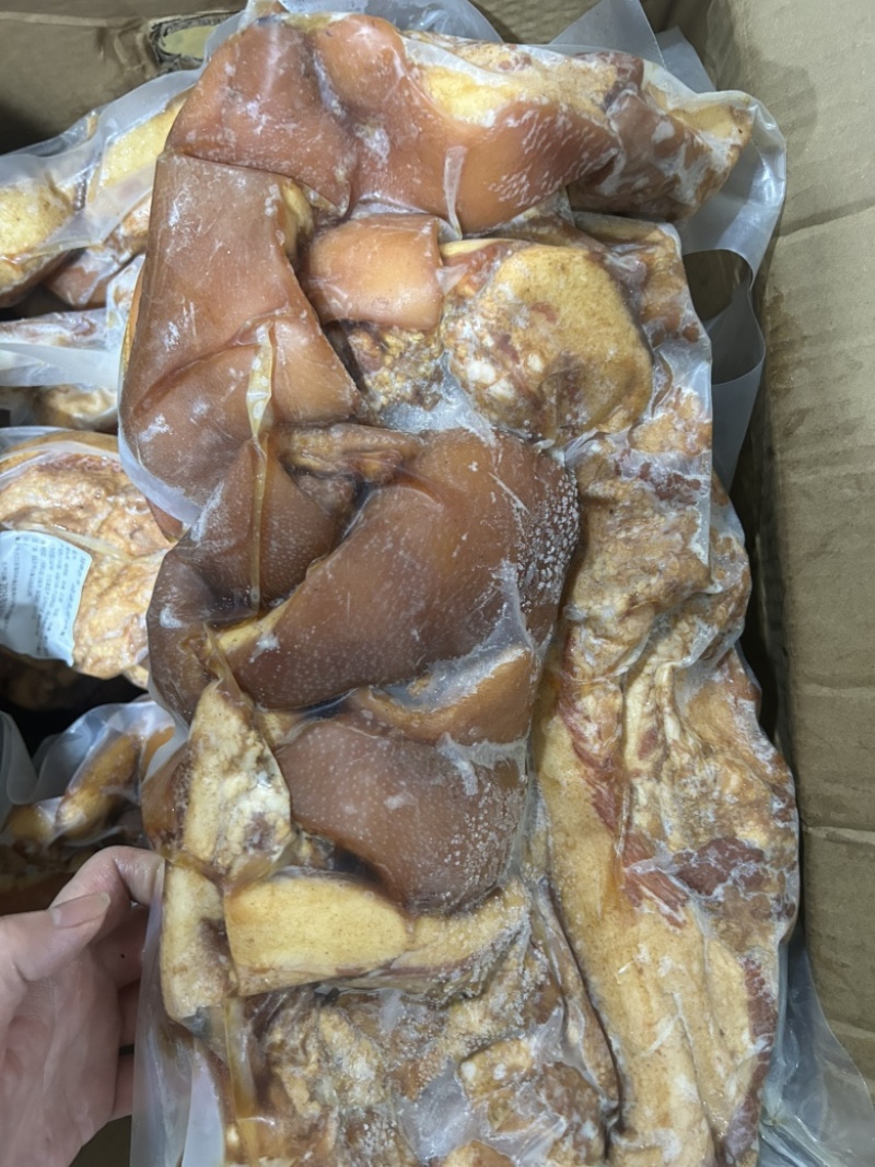 卤猪头皮全熟卤味商用餐馆酒店