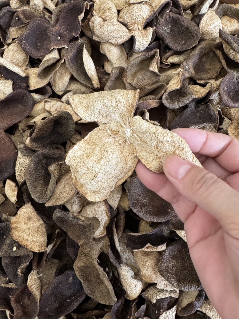 新会狗腩皮果农皮断皮批发价碎陈皮干仓老陈皮