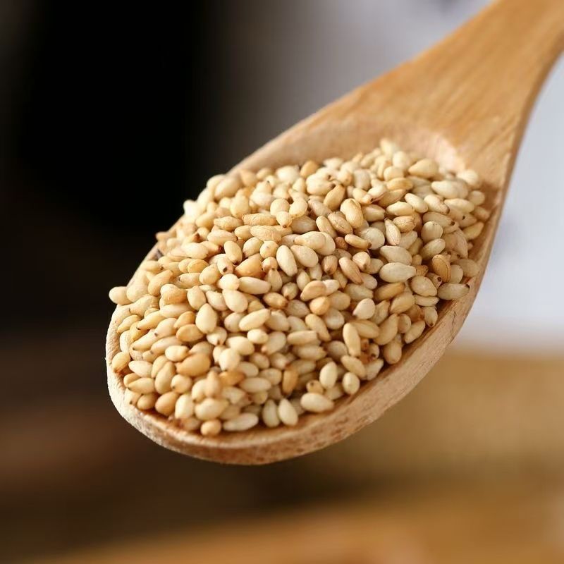 新货熟白芝麻干净无沙免洗即食商用家用烘焙颗粒饱满香浓酥脆