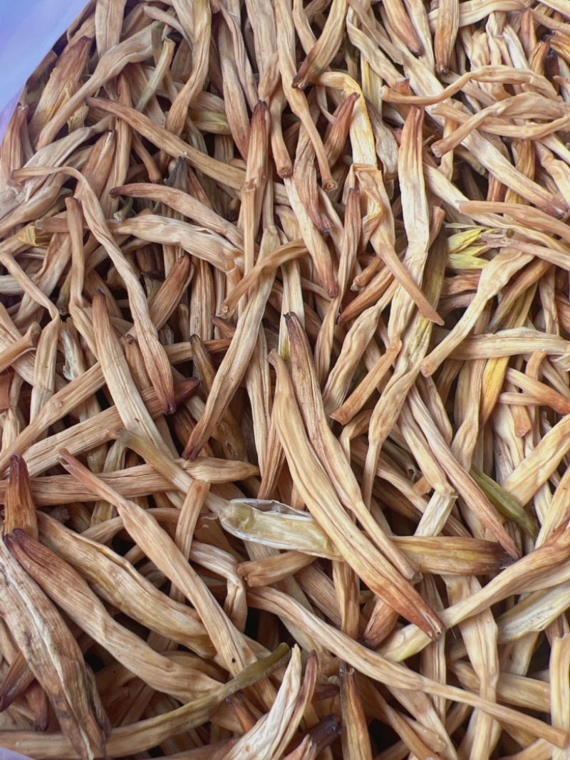 黄花菜地摊电商批发无硫磺黄花菜干金针菜农家特产黄花菜干