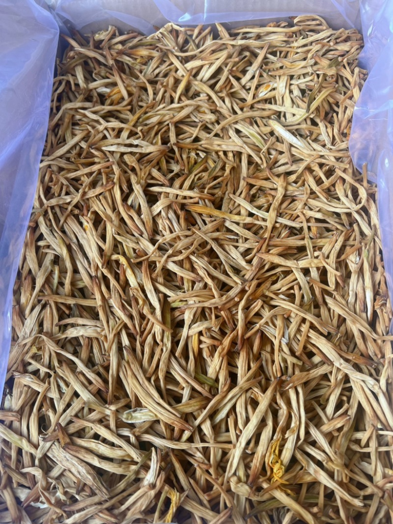 黄花菜地摊电商批发无硫磺黄花菜干金针菜农家特产黄花菜干