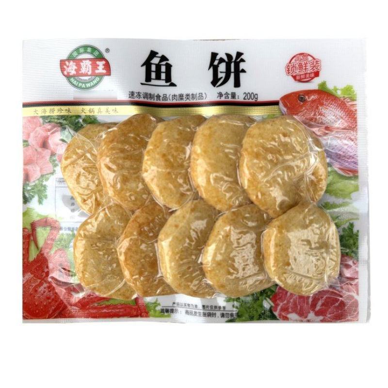 海霸王锁鲜装鱼饼200g