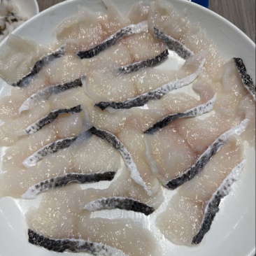 免浆黑鱼片