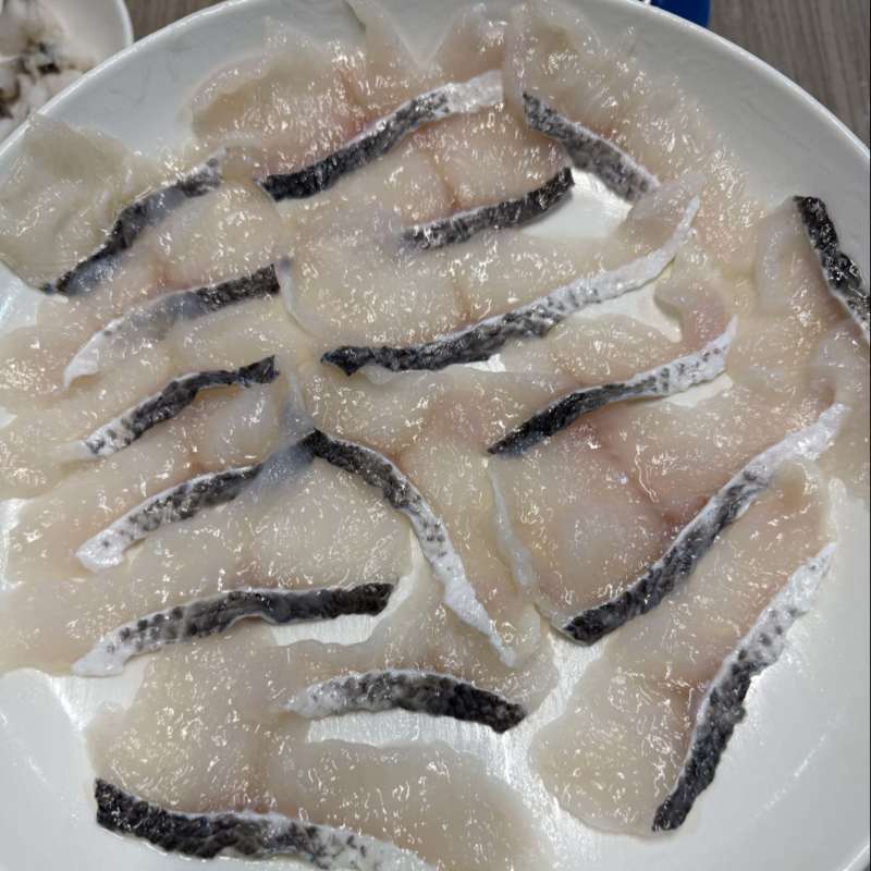 免浆黑鱼片