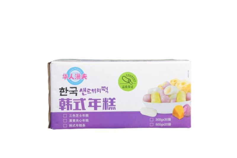 华人渔夫三色芝士年糕
