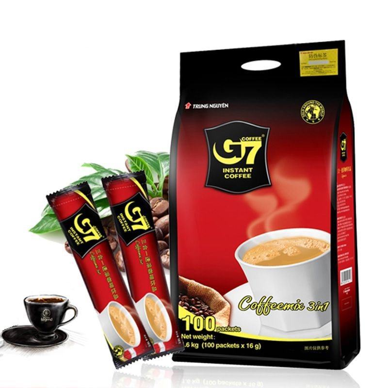 正宗越南原装进口G7咖啡三合一1600g*袋100杯