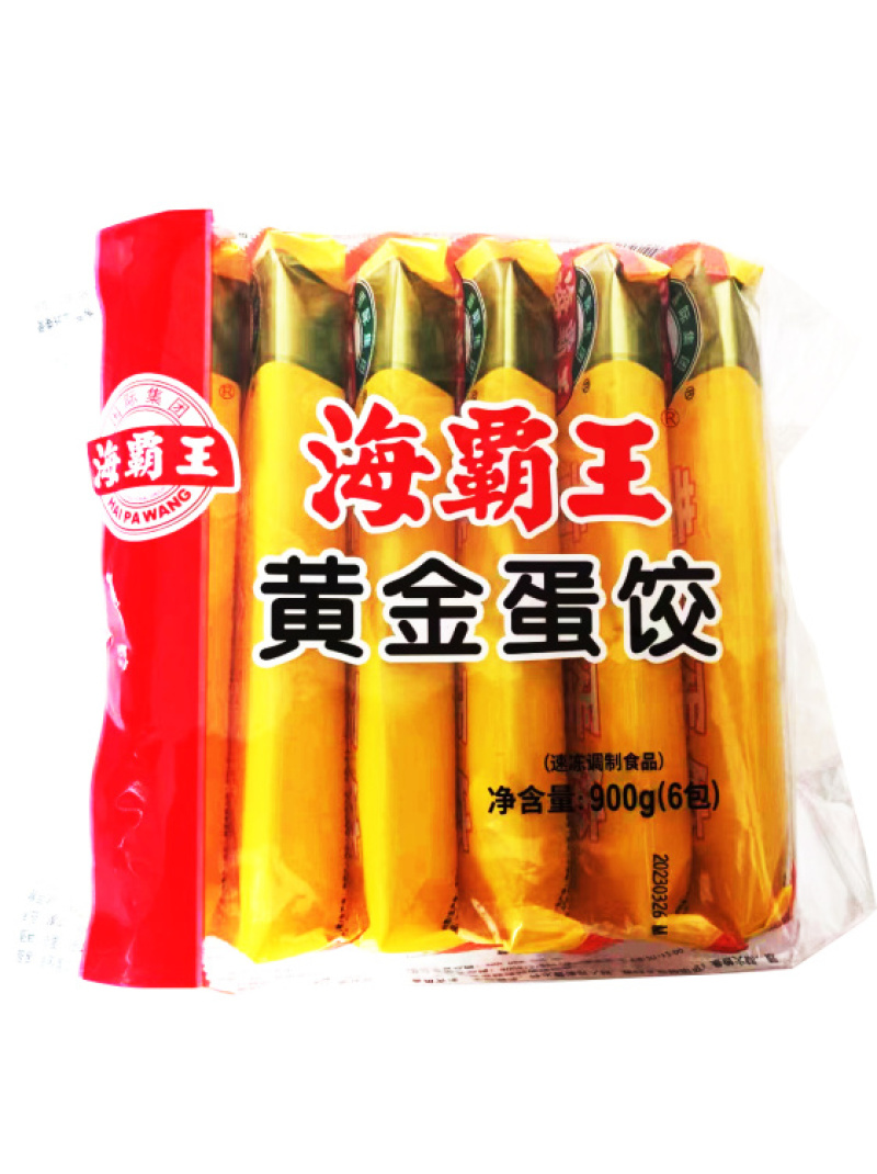 海霸王黄金蛋饺900g