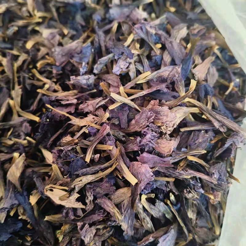 牛舌草花干品变色牛舌草花草茶原生态晒干紫花泡茶养生茶