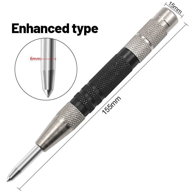 自动中心冲定位器破窗器自动样冲128mm/155mm木工