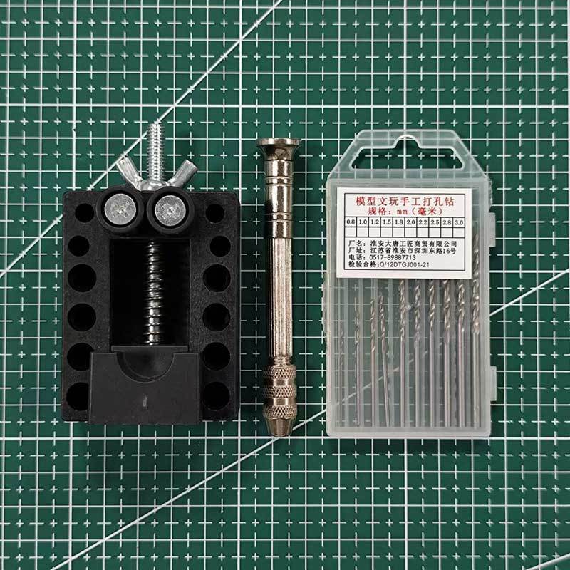 唐氏文玩木工模型工具钻眼打孔器手钻迷你手动打孔钻手工钻手