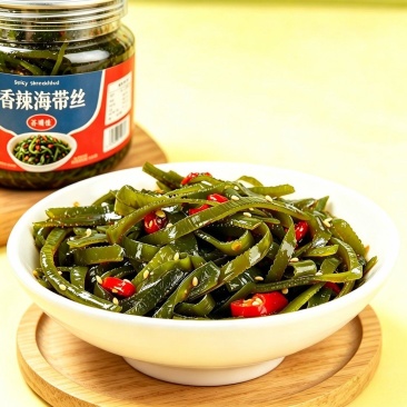 香辣海带丝400克，200克瓶装