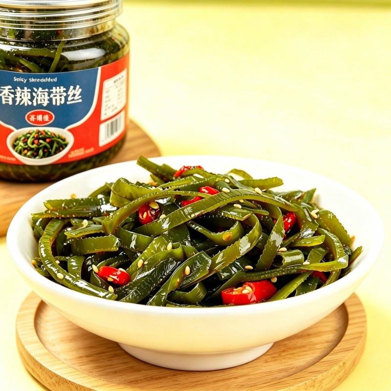 香辣海带丝400克，200克瓶装