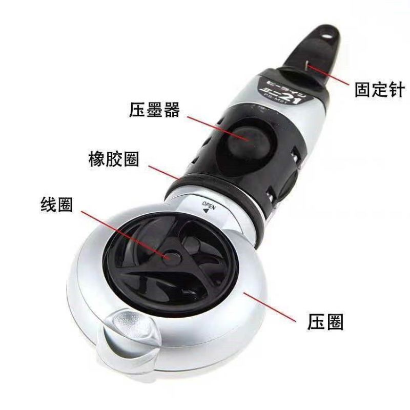自动墨斗手动伸缩自动划线器塑料墨斗正品保证木工专用划