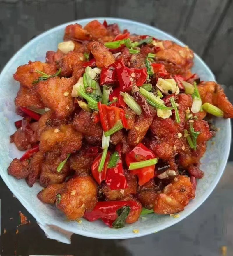 青花椒油皇鸡