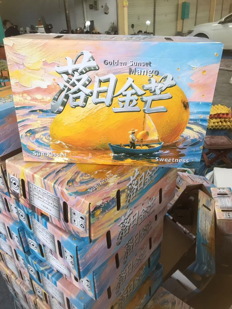 大金煌芒果黄皮源头供应一件代发市场代收代办实力靠谱