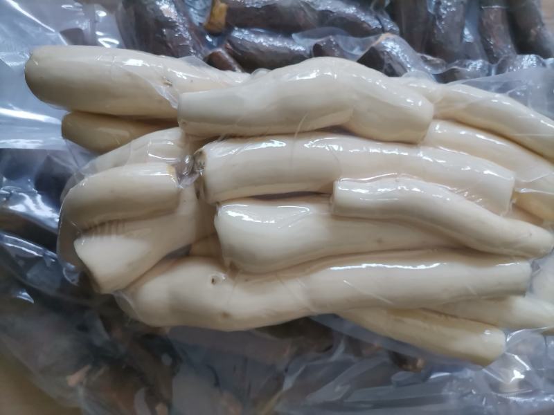 广西黄肉木薯去皮黄肉木薯长条