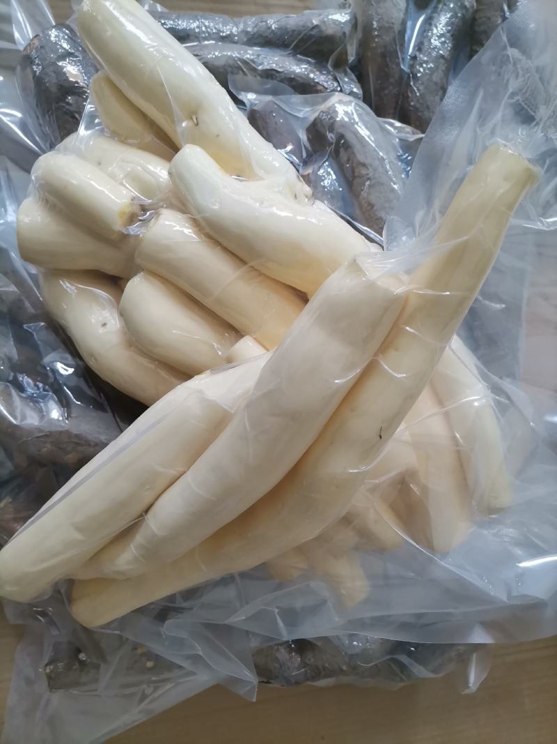 广西黄肉木薯去皮黄肉木薯长条