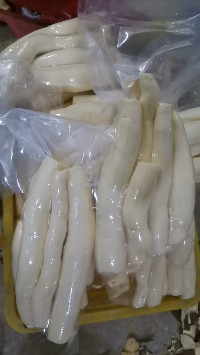 广西黄肉木薯去皮黄肉木薯长条