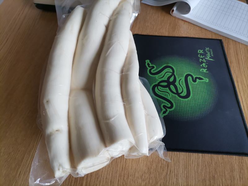 广西黄肉木薯去皮黄肉木薯长条