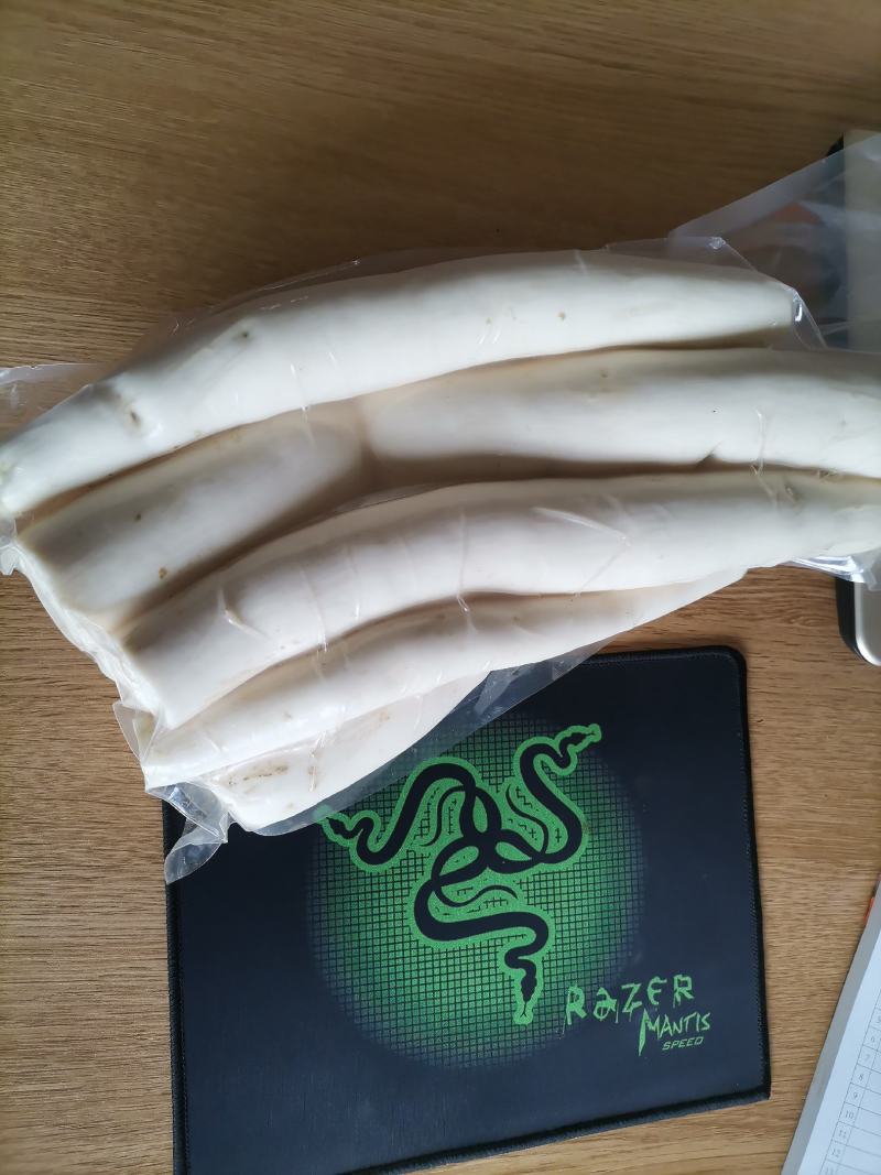 广西黄肉木薯去皮黄肉木薯长条