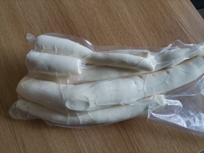 广西黄肉木薯去皮黄肉木薯长条