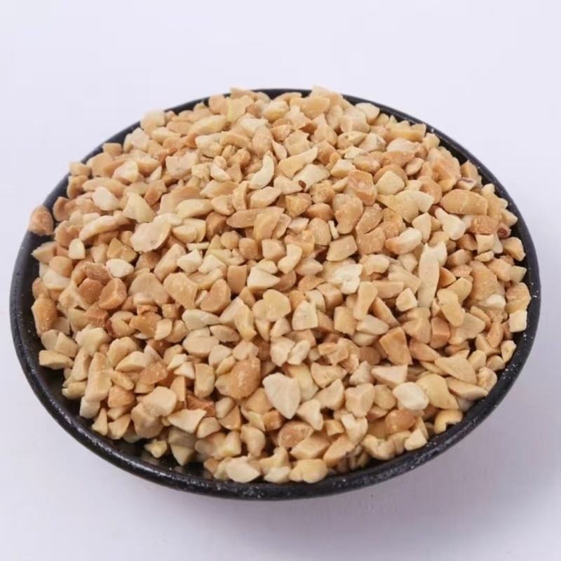 熟花生碎食品原料箱装米砖花生碎烧烤原料花生碎