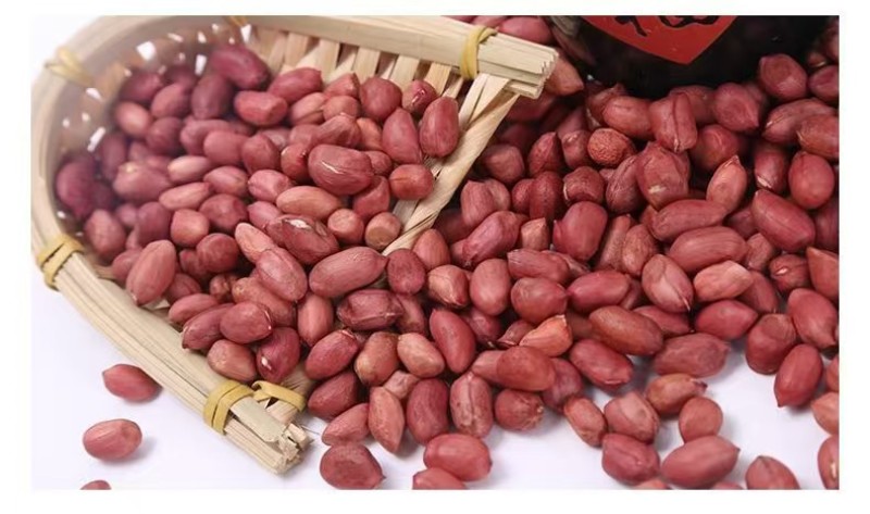 红皮花生米东北四粒红花生米八宝粥原料小粒红花生米