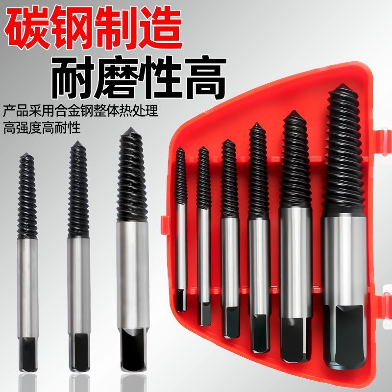 断头取出器套装定位精准五金工具快速取断丝高效便捷反牙丝锥