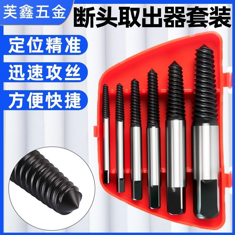 断头取出器套装定位精准五金工具快速取断丝高效便捷反牙丝锥
