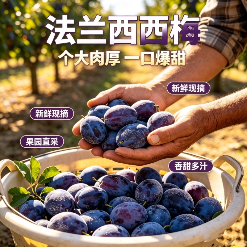 一件代发法兰西梅电商出口各大网站均可对接合作