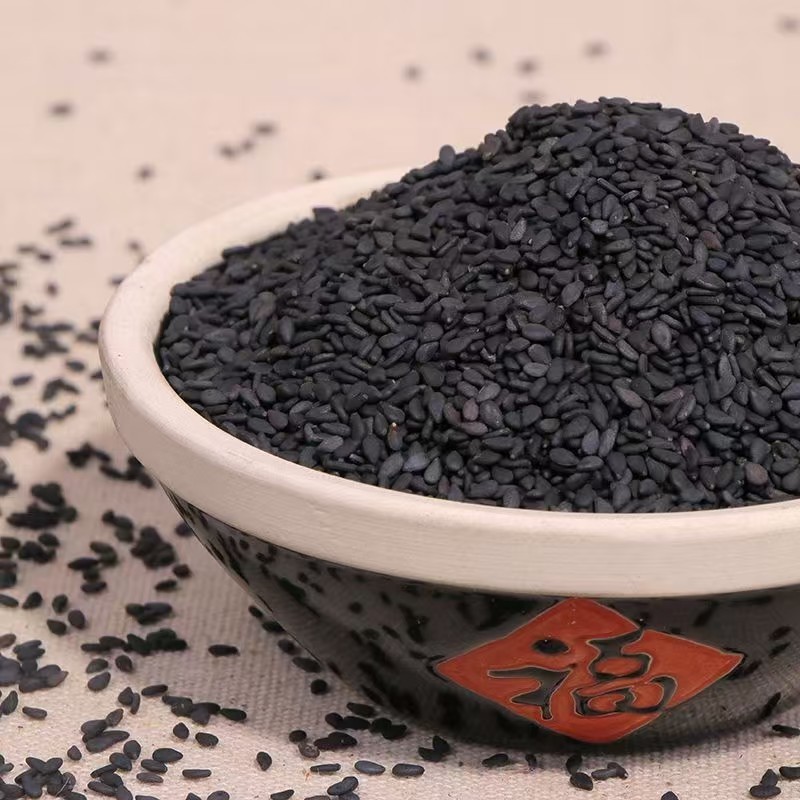 黑芝麻，生黑芝麻，磨粉，馅料芝麻丸食品原料黑芝麻