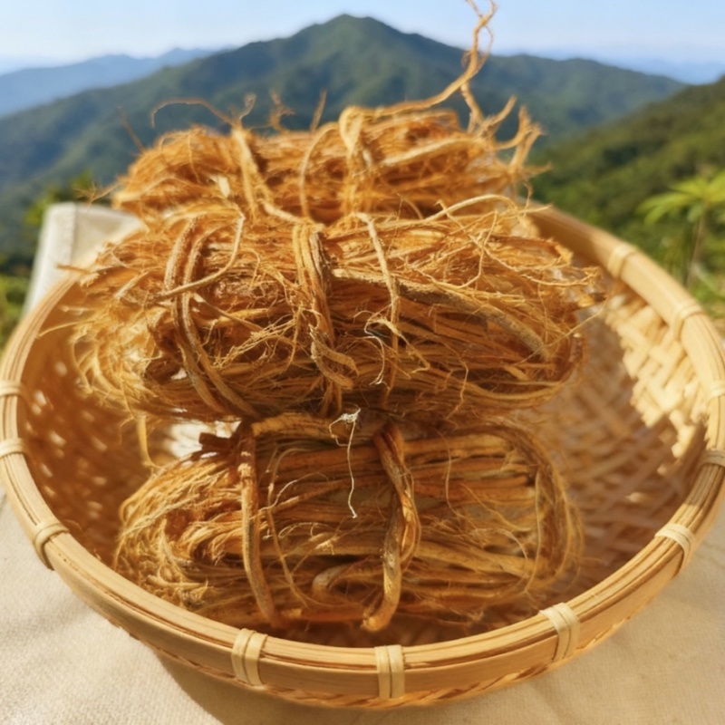 野生干货五指毛桃煲汤食材大山里的味道