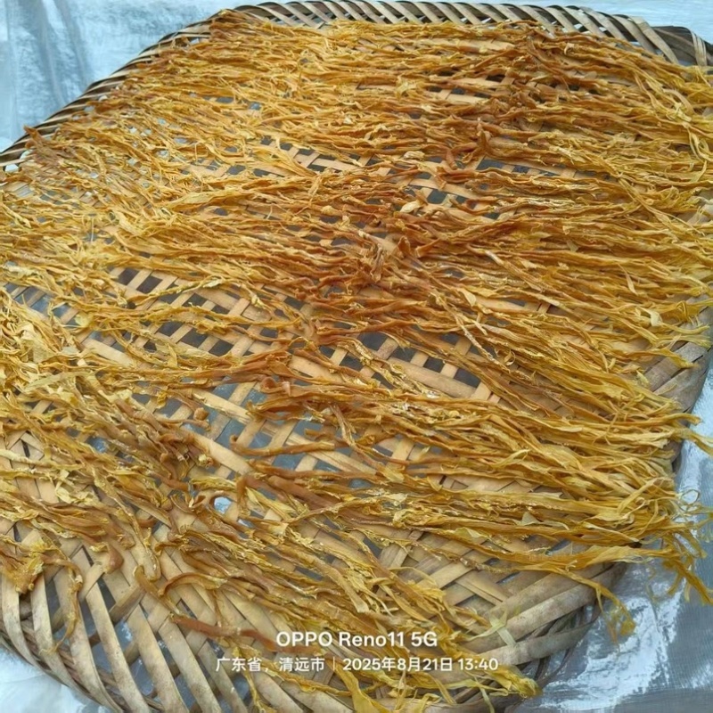 野生小麻竹笋干小笋干晒干