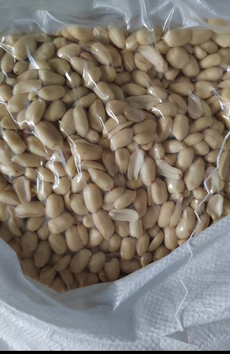 脱皮花生米乳白花生米去皮花生米食品原料白花生米