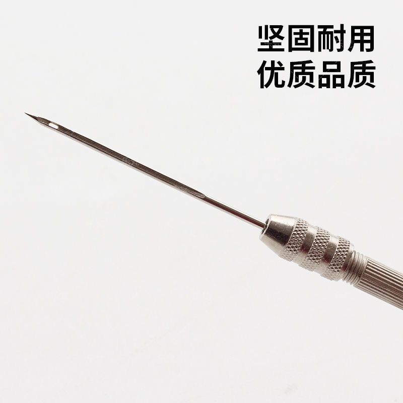 锥子针合金柄锥可换头弯钩直勾针纳鞋套装上鞋装订线修鞋补鞋