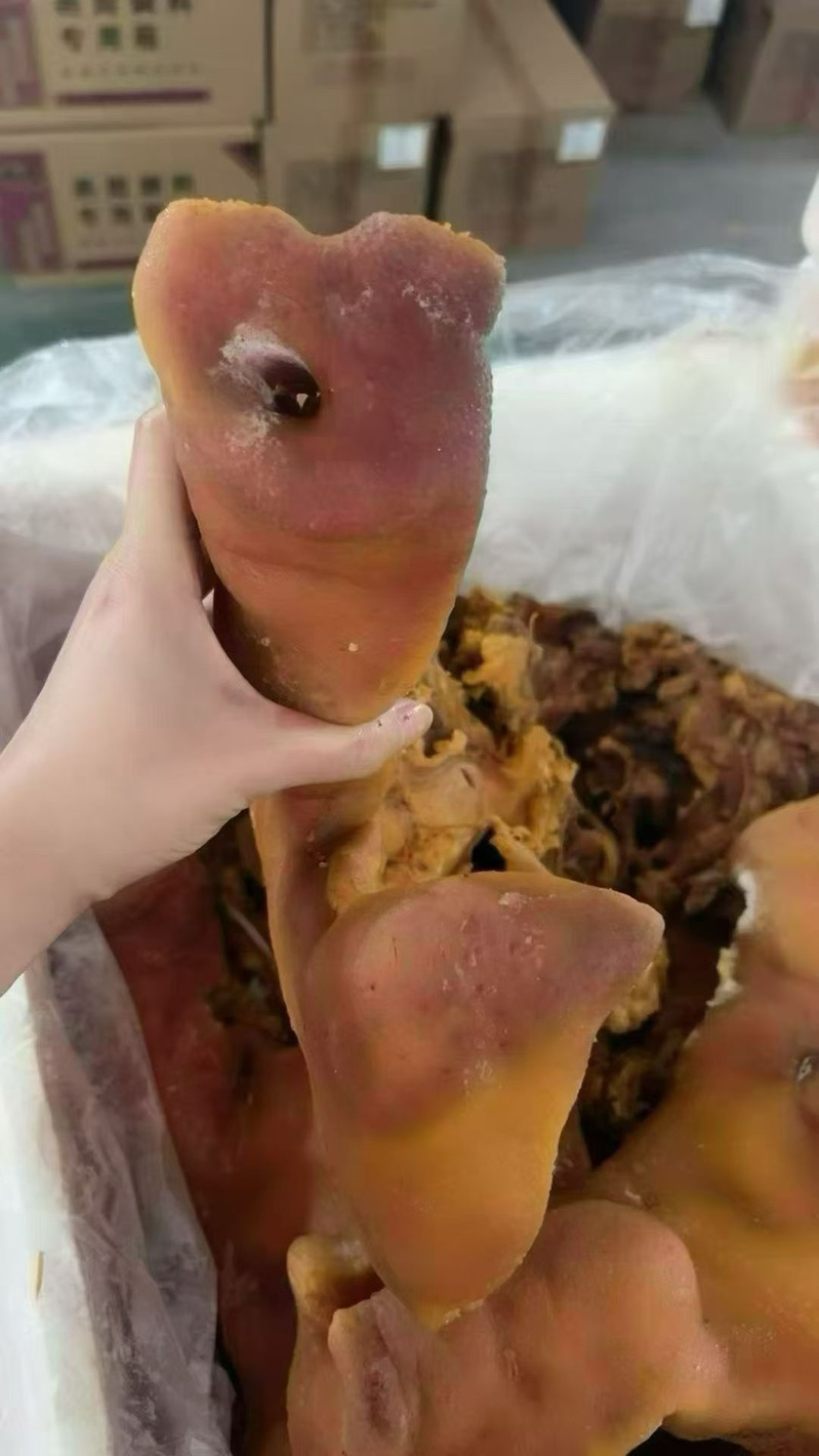 猪头肉卤猪头肉全熟卤猪头肉卤味熟食商用无需二次加工