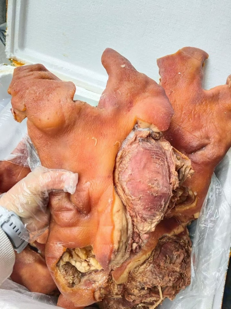 猪头肉卤猪头肉全熟卤猪头肉卤味熟食商用无需二次加工